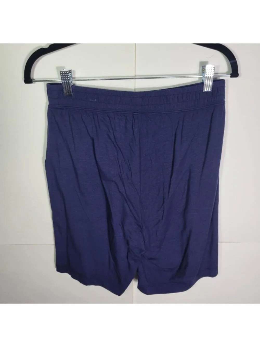 Universal Standard Navy Elastic Waist Pima Cotton Lounge Shorts Size 4XS (XS)